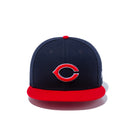 9FIFTY 広島東洋カープ ネイビー スカーレットバイザー