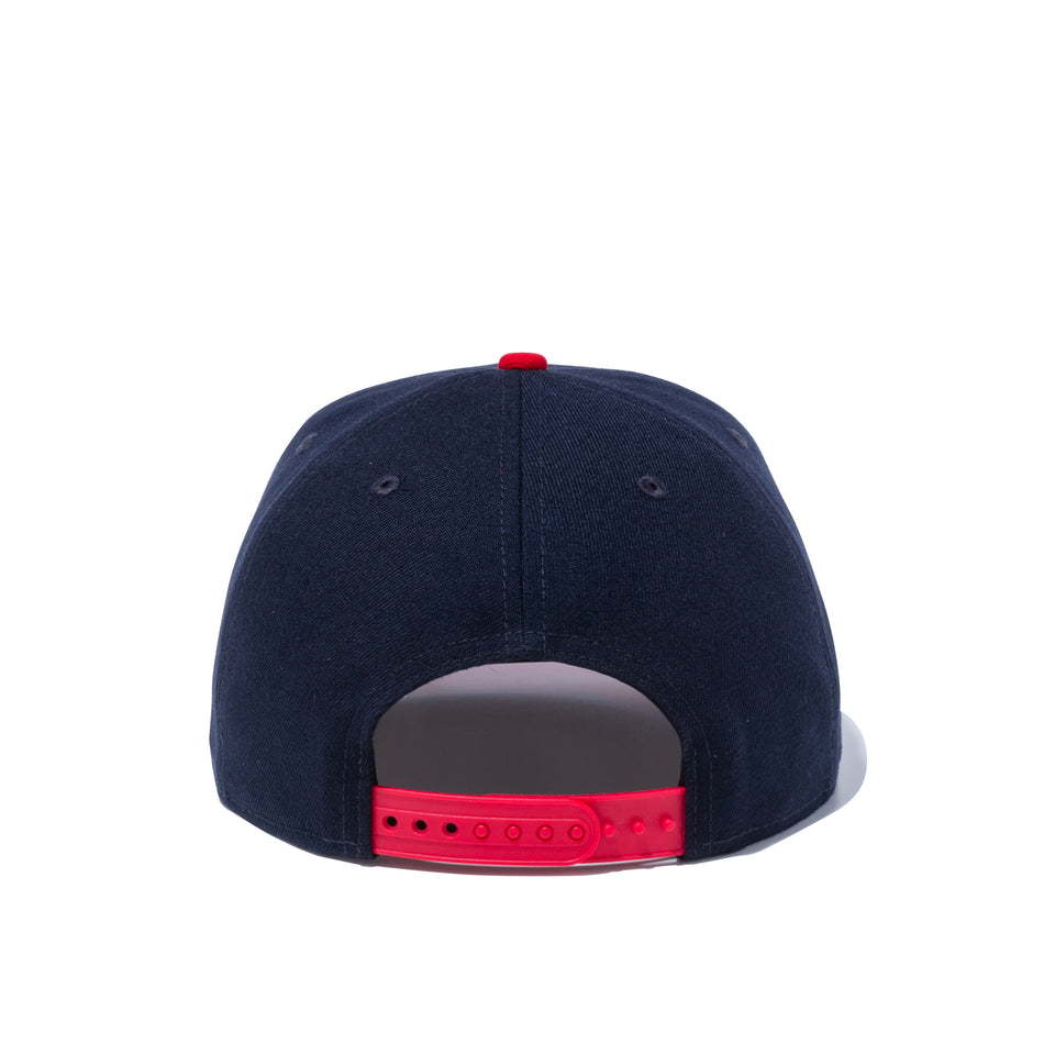 9FIFTY 広島東洋カープ ネイビー スカーレットバイザー