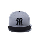 9FIFTY 阪神タイガース グレー ブラックバイザー