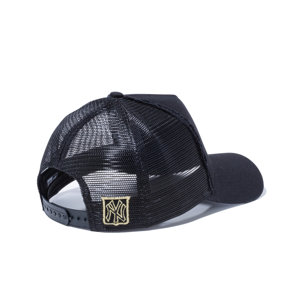 9FORTY A-Frame トラッカー Battalion ニューヨーク・ヤンキース ブラック × ゴールド
