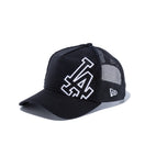 9FORTY A-Frame トラッカー Battalion ロサンゼルス・ドジャース ブラック × ホワイト