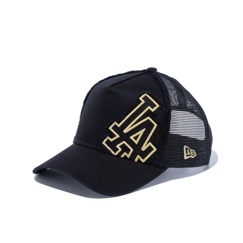 9FORTY A-Frame トラッカー Battalion ロサンゼルス・ドジャース ブラック × ゴールド