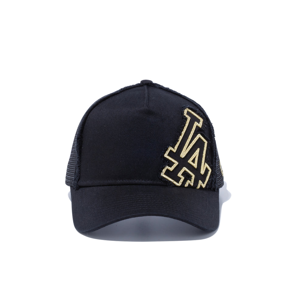 9FORTY A-Frame トラッカー Battalion ロサンゼルス・ドジャース ブラック × ゴールド