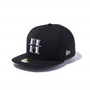 59FIFTY 北海道日本ハムファイターズ H ブラック × ホワイト