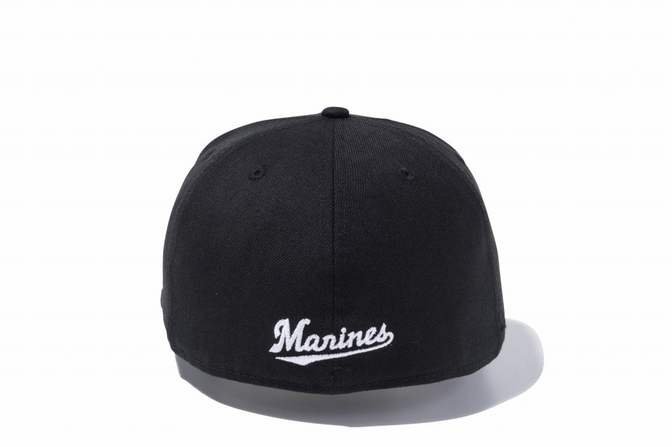 59FIFTY 千葉ロッテマリーンズ ブラック × ホワイト