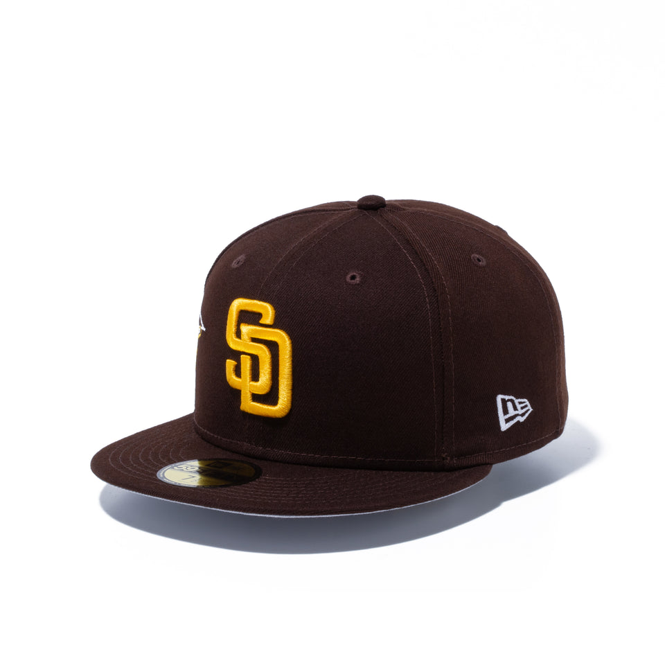 59FIFTY MLB CITY サンディエゴ・パドレス グレーアンダーバイザー