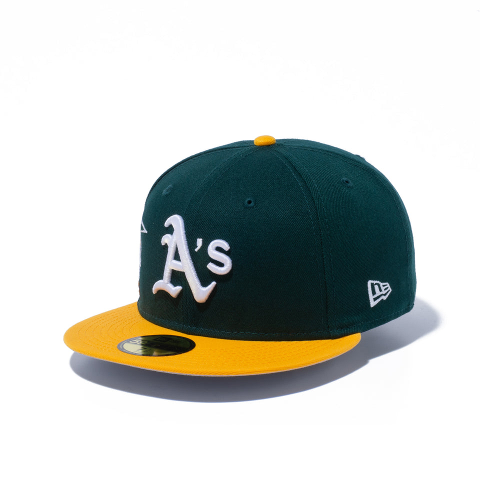 59FIFTY MLB CITY オークランド・アスレチックス グレーアンダーバイザー