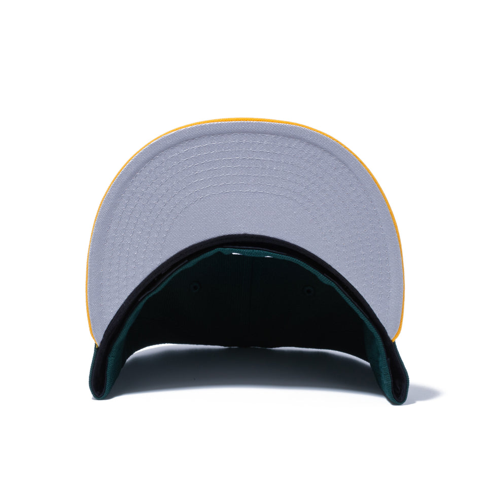 59FIFTY MLB CITY オークランド・アスレチックス グレーアンダーバイザー