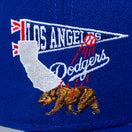 59FIFTY MLB CITY ロサンゼルス・ドジャース グレーアンダーバイザー
