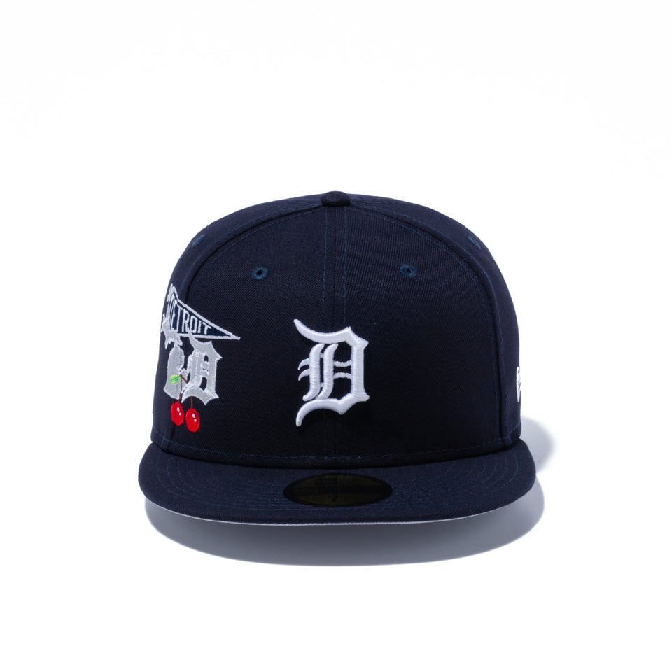 59FIFTY MLB CITY デトロイト・タイガース グレーアンダーバイザー