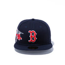 59FIFTY MLB CITY ボストン・レッドソックス グレーアンダーバイザー