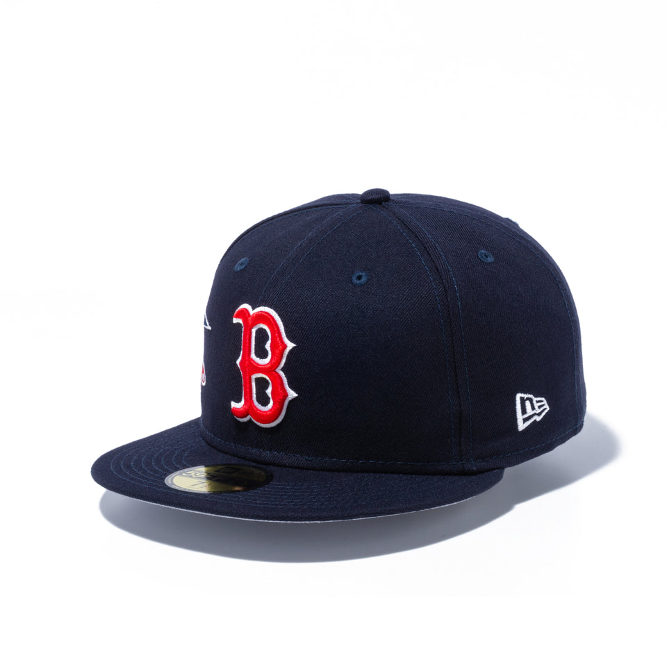 59FIFTY MLB CITY ボストン・レッドソックス グレーアンダーバイザー