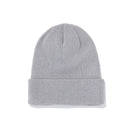 カフニット ONEHUNDRED ATHLETIC ロゴ グレー × ホワイト