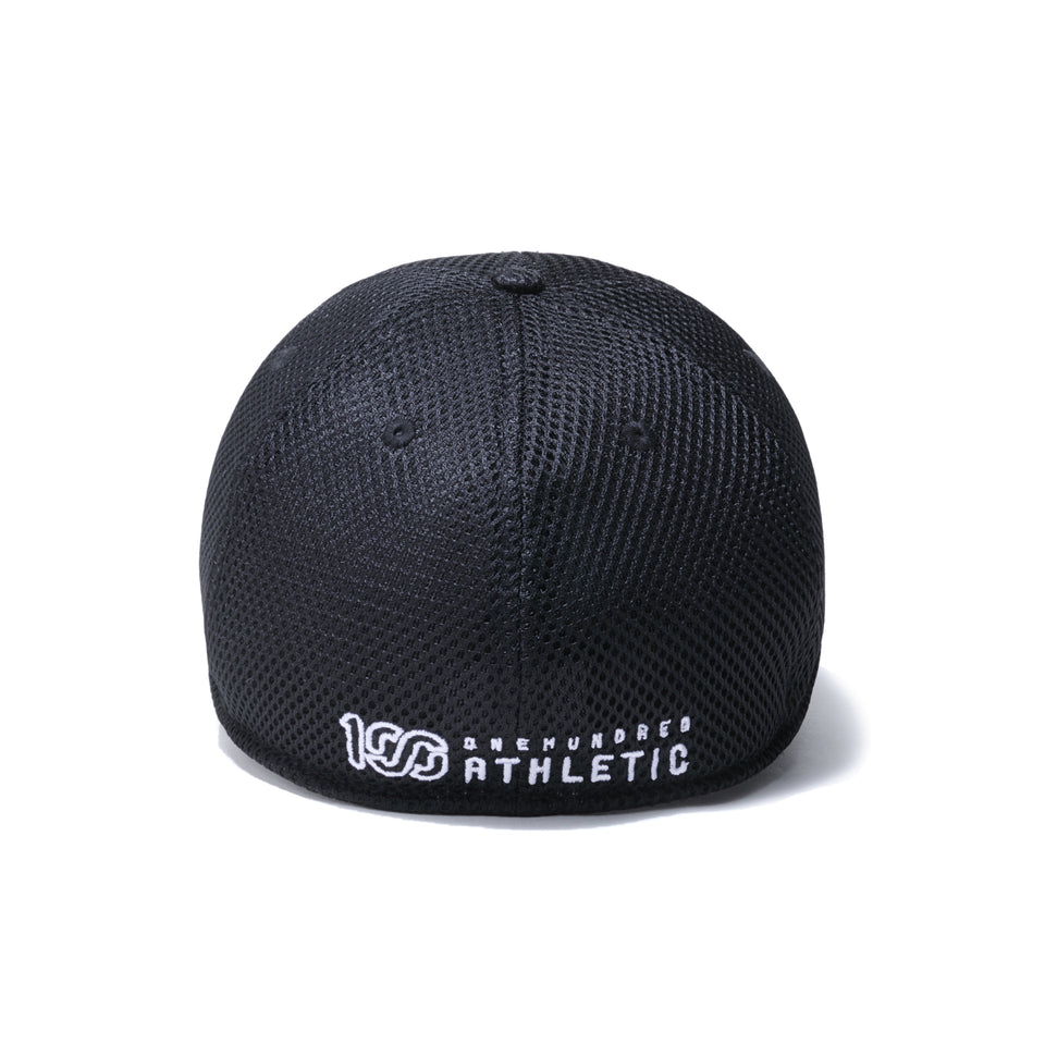 39THIRTY ONEHUNDRED ATHLETIC 100 ミニロゴ ブラック × ホワイト