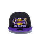 9FIFTY 2020 NBA CHAMPIONS ロサンゼルス・レイカーズ ブラック パープルバイザー