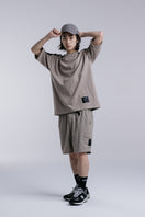 ストレッチ カーゴ ショートパンツ NEW ERA BLACK LABEL ペールカーキ