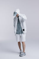 ライトスウェット ショートパンツ NEW ERA BLACK LABEL オフホワイト