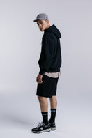 ライトスウェット ショートパンツ NEW ERA BLACK LABEL ブラック