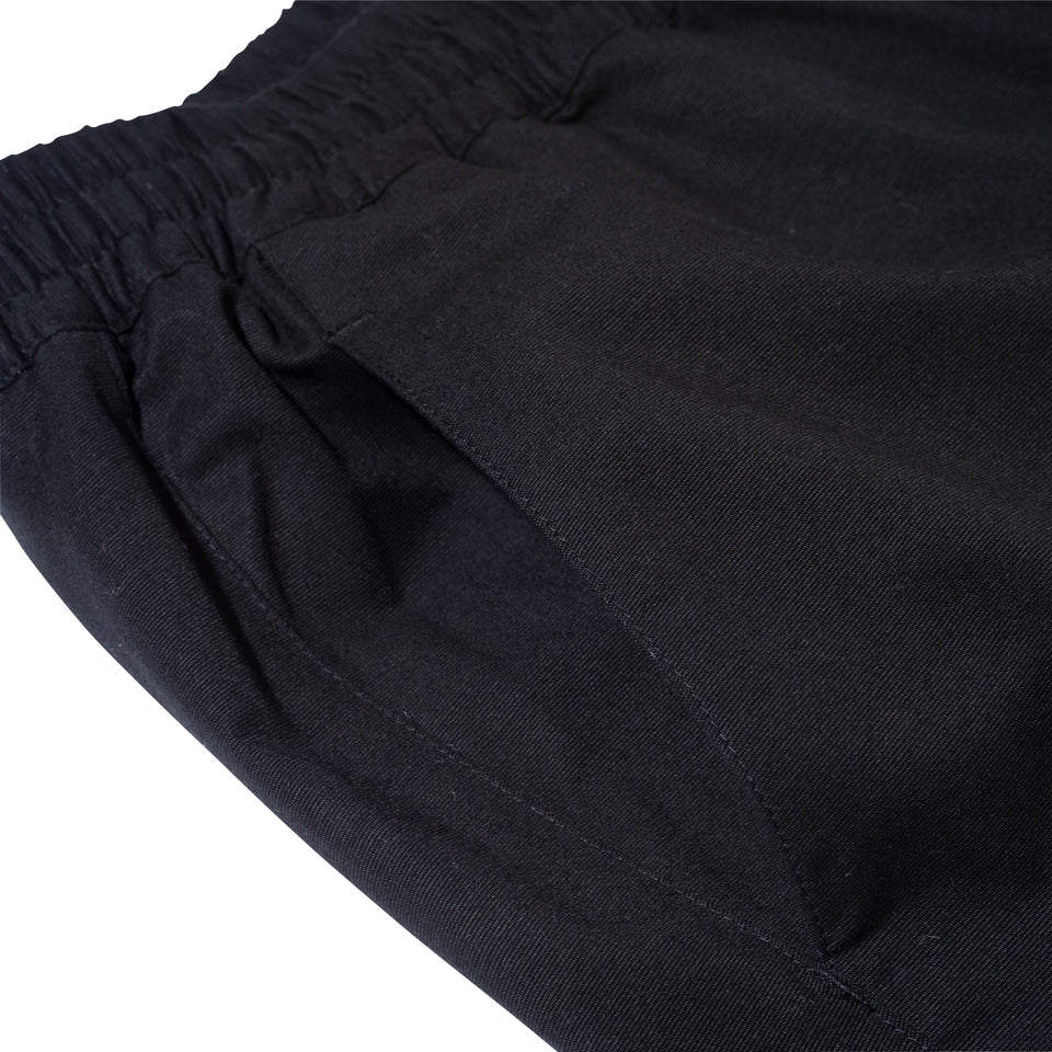 ワイドパンツ NEW ERA BLACK LABEL リラックスフィット ブラック