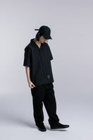 ワイドパンツ NEW ERA BLACK LABEL リラックスフィット ブラック
