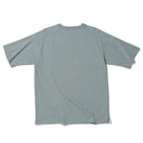 半袖 パネルド コットン Tシャツ NEW ERA BLACK LABEL セージグリーン
