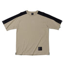 半袖 パネルド コットン Tシャツ NEW ERA BLACK LABEL ペールカーキ