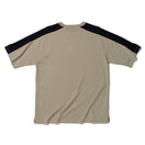 半袖 パネルド コットン Tシャツ NEW ERA BLACK LABEL ペールカーキ