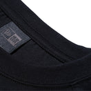 半袖 パネルド コットン Tシャツ NEW ERA BLACK LABEL ブラック