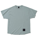 オーバーサイズド 半袖 コットン Tシャツ NEW ERA BLACK LABEL セージグリーン