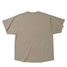 オーバーサイズド 半袖 コットン Tシャツ NEW ERA BLACK LABEL ペールカーキ
