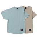オーバーサイズド 半袖 コットン Tシャツ NEW ERA BLACK LABEL ペールカーキ