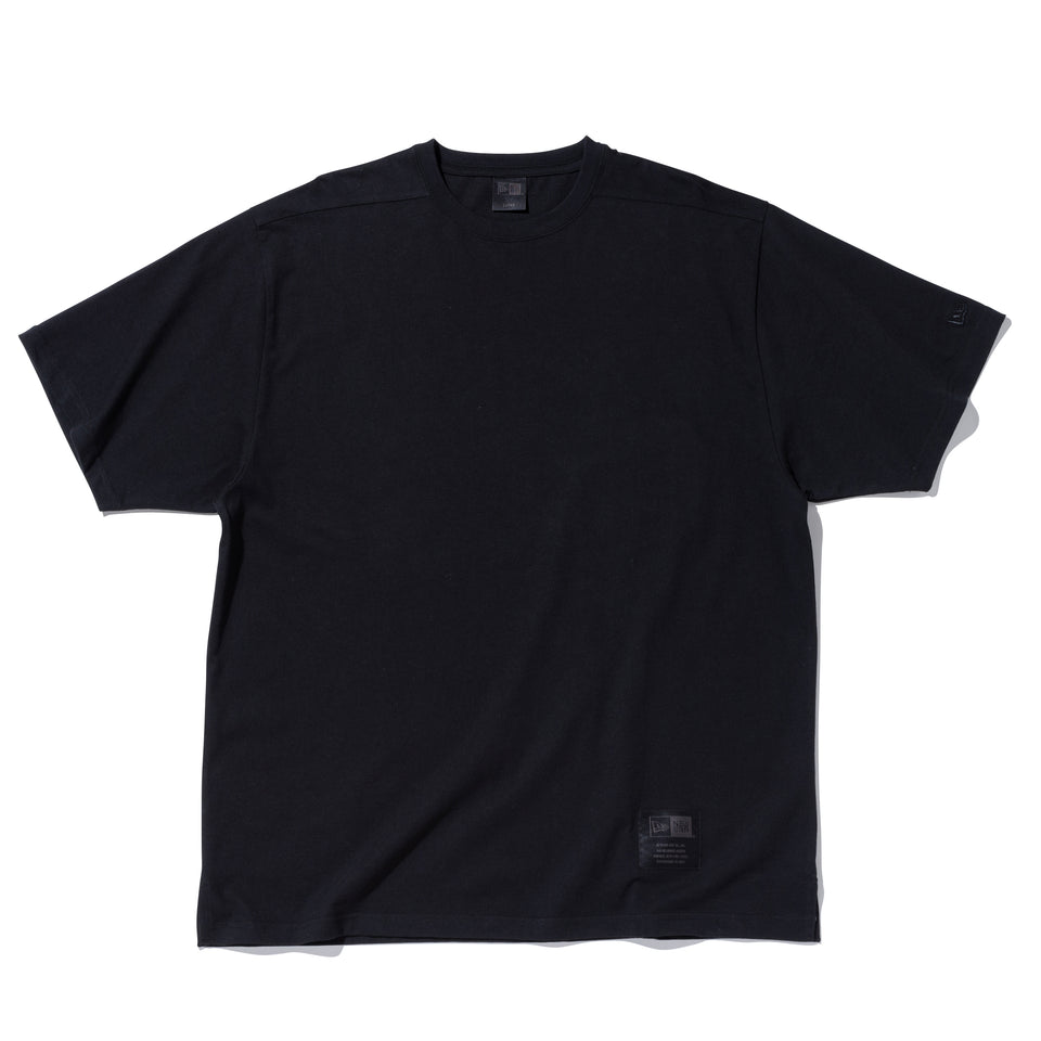 半袖 ルーズフィット コットン Tシャツ NEW ERA BLACK LABEL ブラック