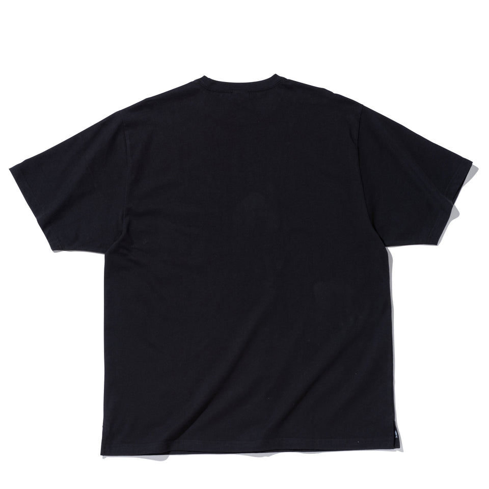 半袖 ルーズフィット コットン Tシャツ NEW ERA BLACK LABEL ブラック