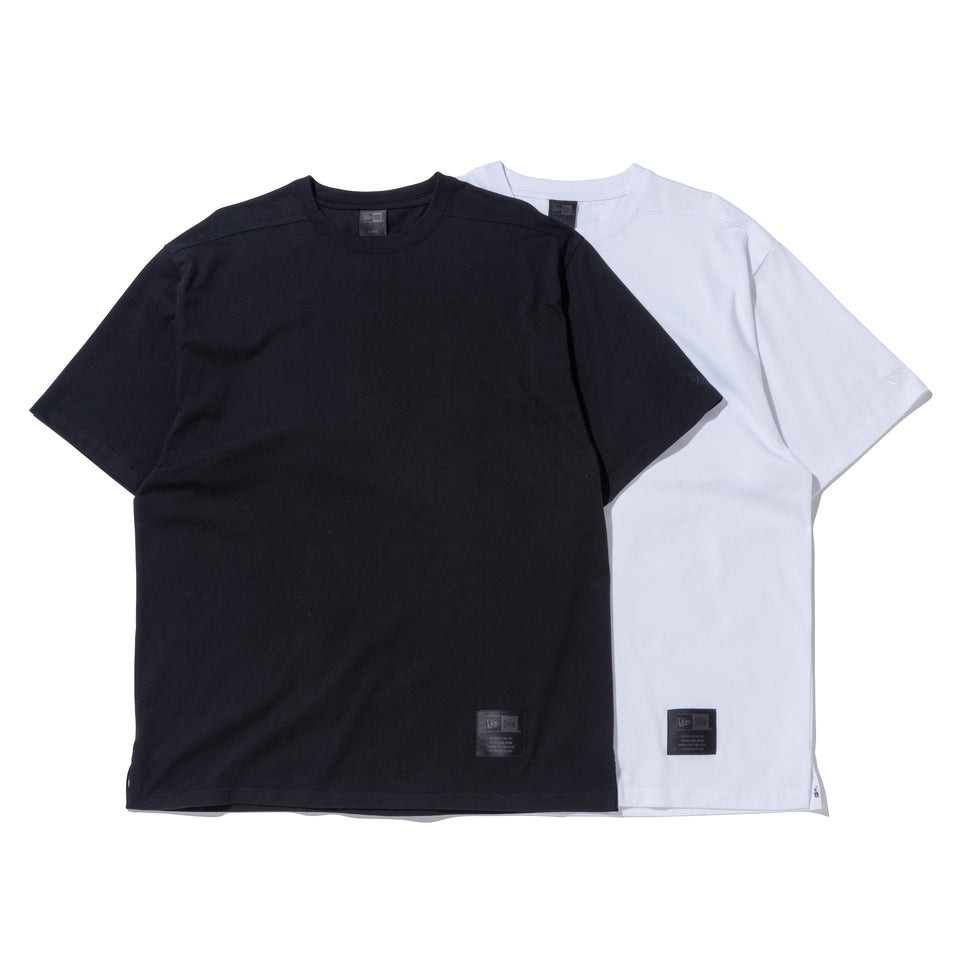 半袖 ルーズフィット コットン Tシャツ NEW ERA BLACK LABEL ブラック