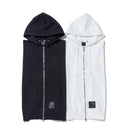 ライトスウェット フルジップ フーディー NEW ERA BLACK LABEL オフホワイト
