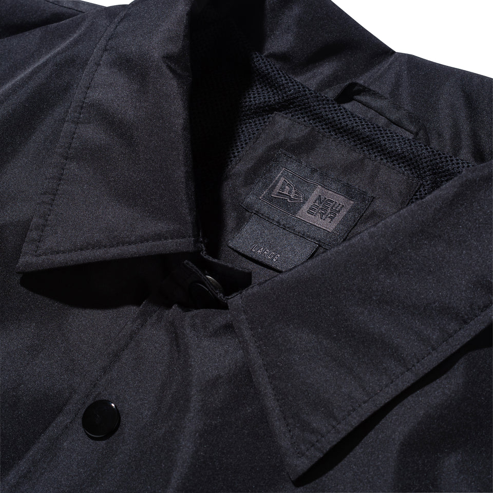 コーチジャケット NEW ERA BLACK LABEL ブラック×ダークカモフラージュ