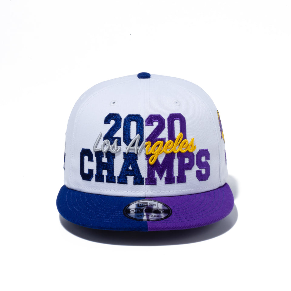 9FIFTY 2020 CHAMPIONS ロサンゼルス・ドジャース ロサンゼルス・レイカーズ ホワイト