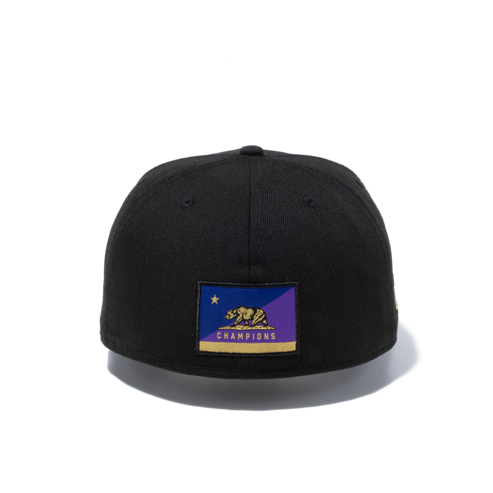 59FIFTY 2020 CHAMPIONS ロサンゼルス・ドジャース ロサンゼルス・レイカーズ ブラック