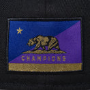 59FIFTY 2020 CHAMPIONS ロサンゼルス・ドジャース ロサンゼルス・レイカーズ ブラック