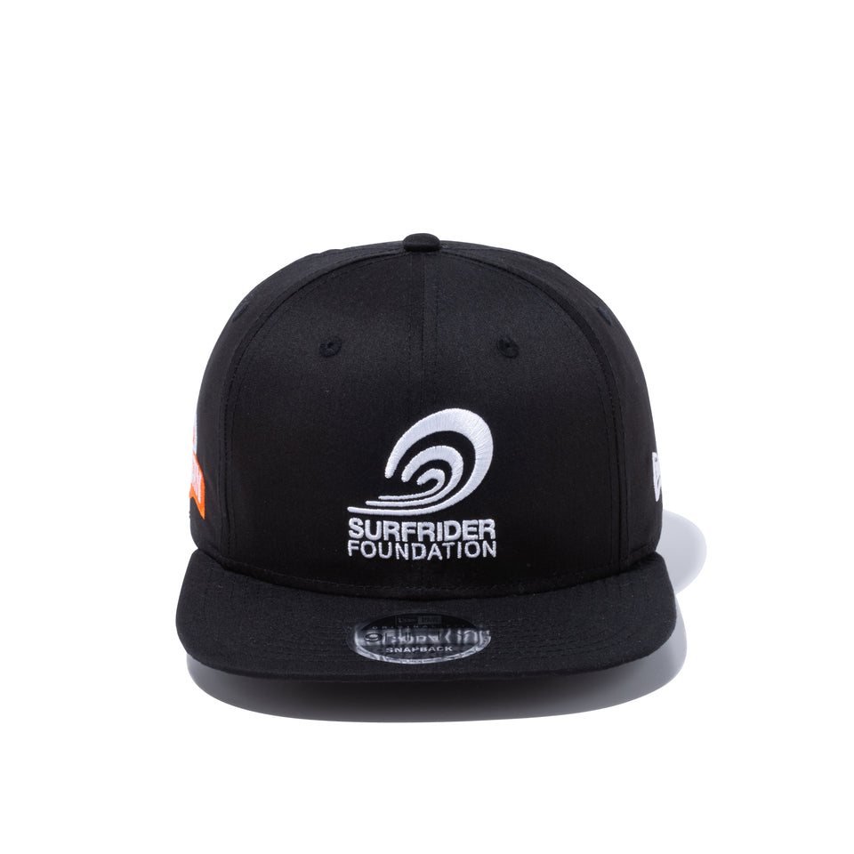 9FIFTY Original Fit SURFRIDER FOUNDATION サーフライダー・ファウンデーション ロゴ ブラック