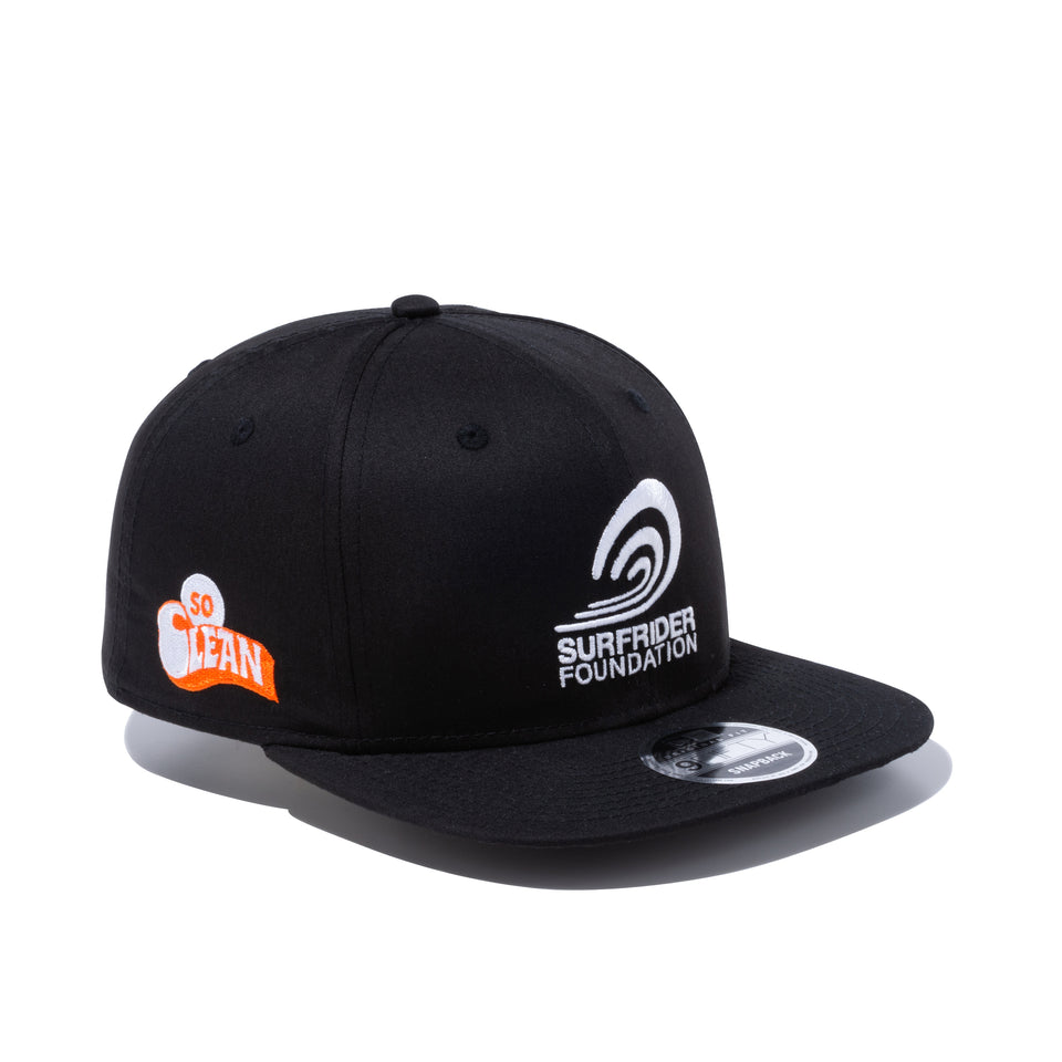 9FIFTY Original Fit SURFRIDER FOUNDATION サーフライダー・ファウンデーション ロゴ ブラック