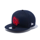 9FIFTY プレイハンド ネイビー × ラディアントレッド | NEW ERA ニューエラ公式オンラインストア
