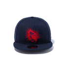 9FIFTY プレイハンド ネイビー × ラディアントレッド