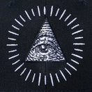 9FIFTY ダラー アイ アートワーク ブラック × スノーホワイト グレーバイザー