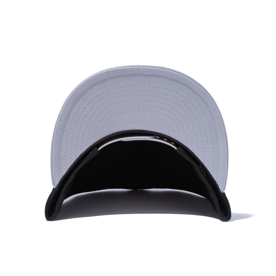 9FIFTY ダラー アイ アートワーク ブラック × スノーホワイト グレーバイザー