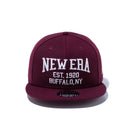 9FIFTY ニューエラ アーチロゴ マルーン