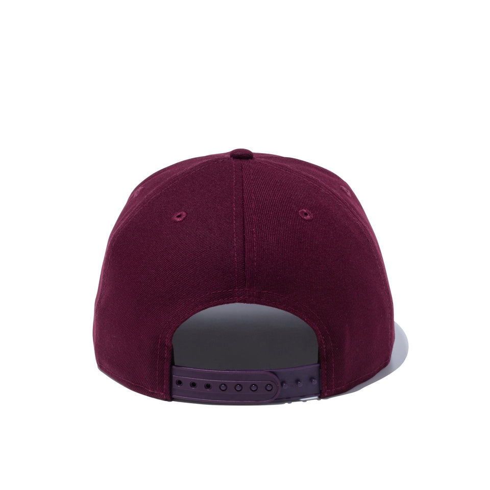 9FIFTY ニューエラ アーチロゴ マルーン