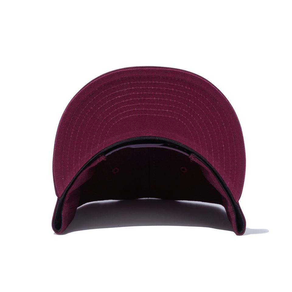 9FIFTY ニューエラ アーチロゴ マルーン