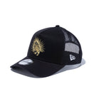 9FORTY A-Frame トラッカー プレイハンド ブラック × メタリックゴールド | NEW ERA ニューエラ公式オンラインストア