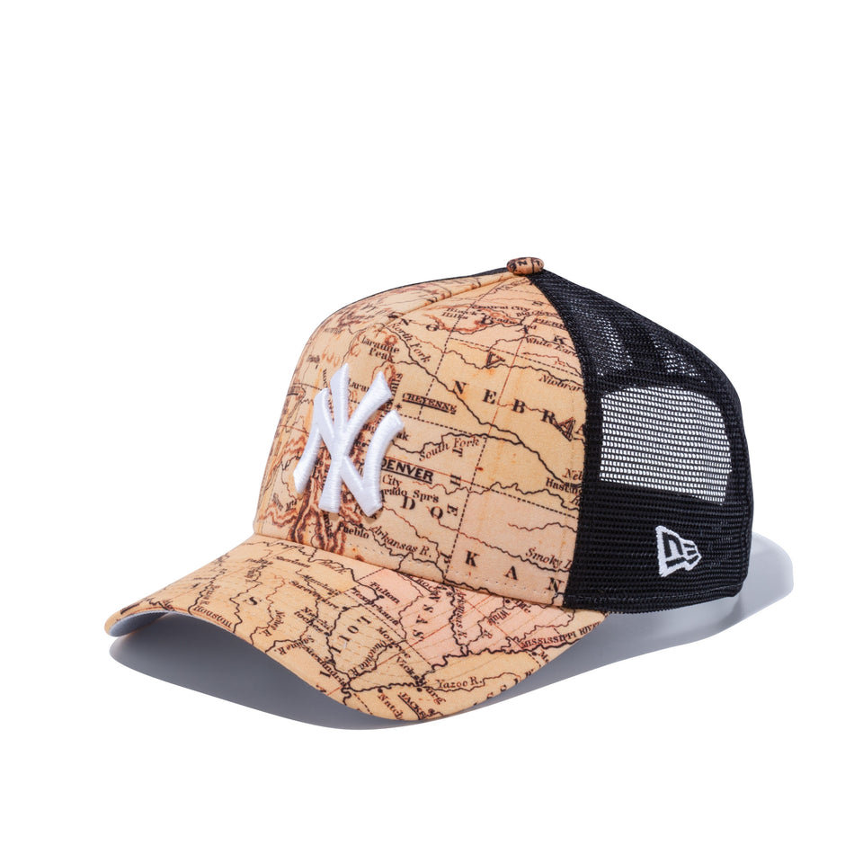 9FORTY A-Frame トラッカー ヴィンテージマップ ニューヨーク・ヤンキース | NEW ERA ニューエラ公式オンラインストア